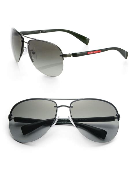 mens prada aviator sunglasses|discounted Prada sunglasses for men.